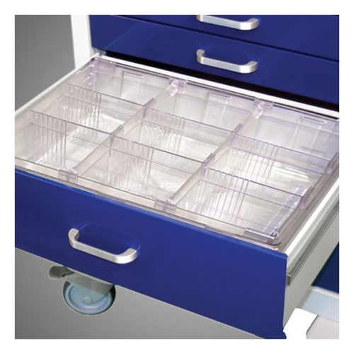Adjustable Divider System with Large Divider Sections