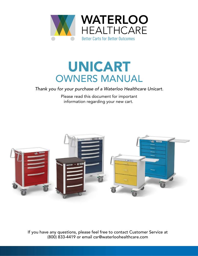 Unicart Owners Manual