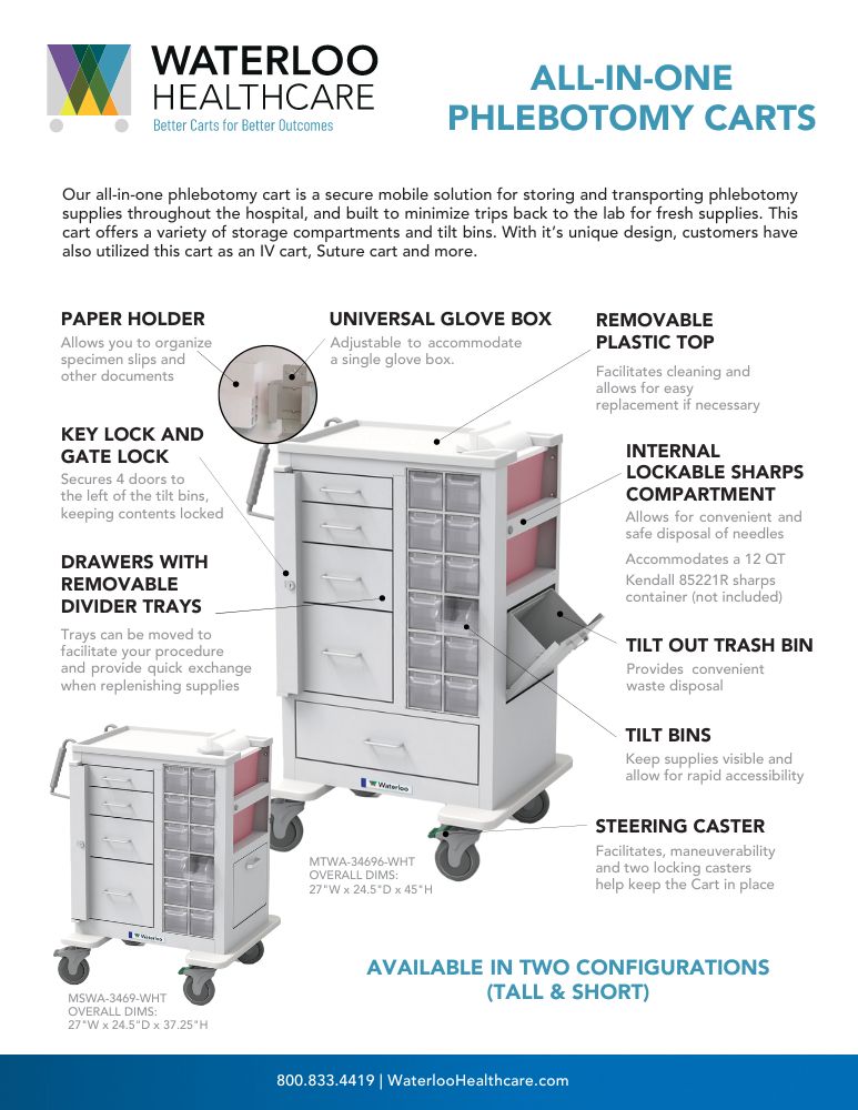 Phlebotomy Cart Flyer