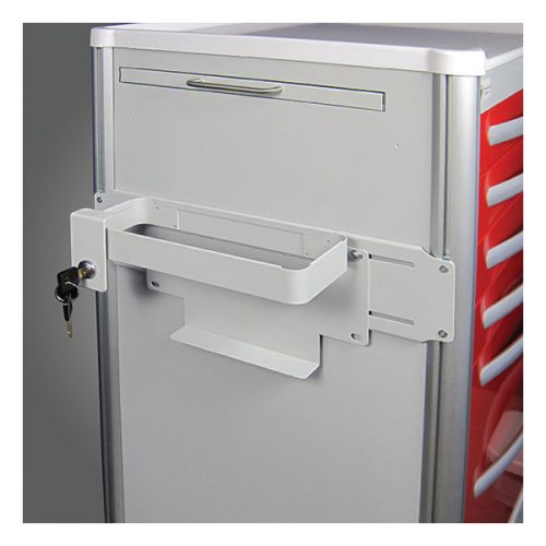 Locking Sharps Container Mounting Bracket
