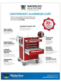 Aluminum Cart Features Product Sheet